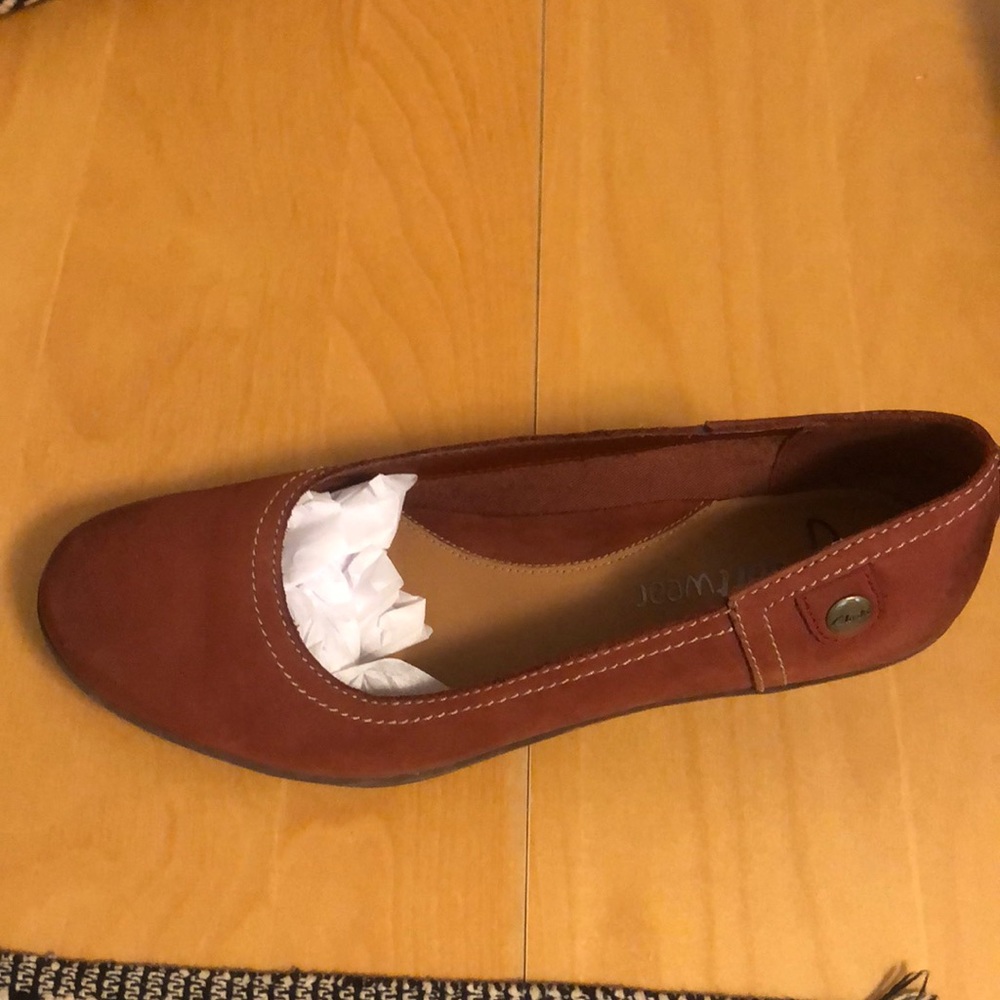 Clarks Wedge Pump Harper Wish Comfort Slip On 6